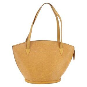 LOUIS VUITTON Epi Saint Jacques Shopping Shoulder Bag Yellow